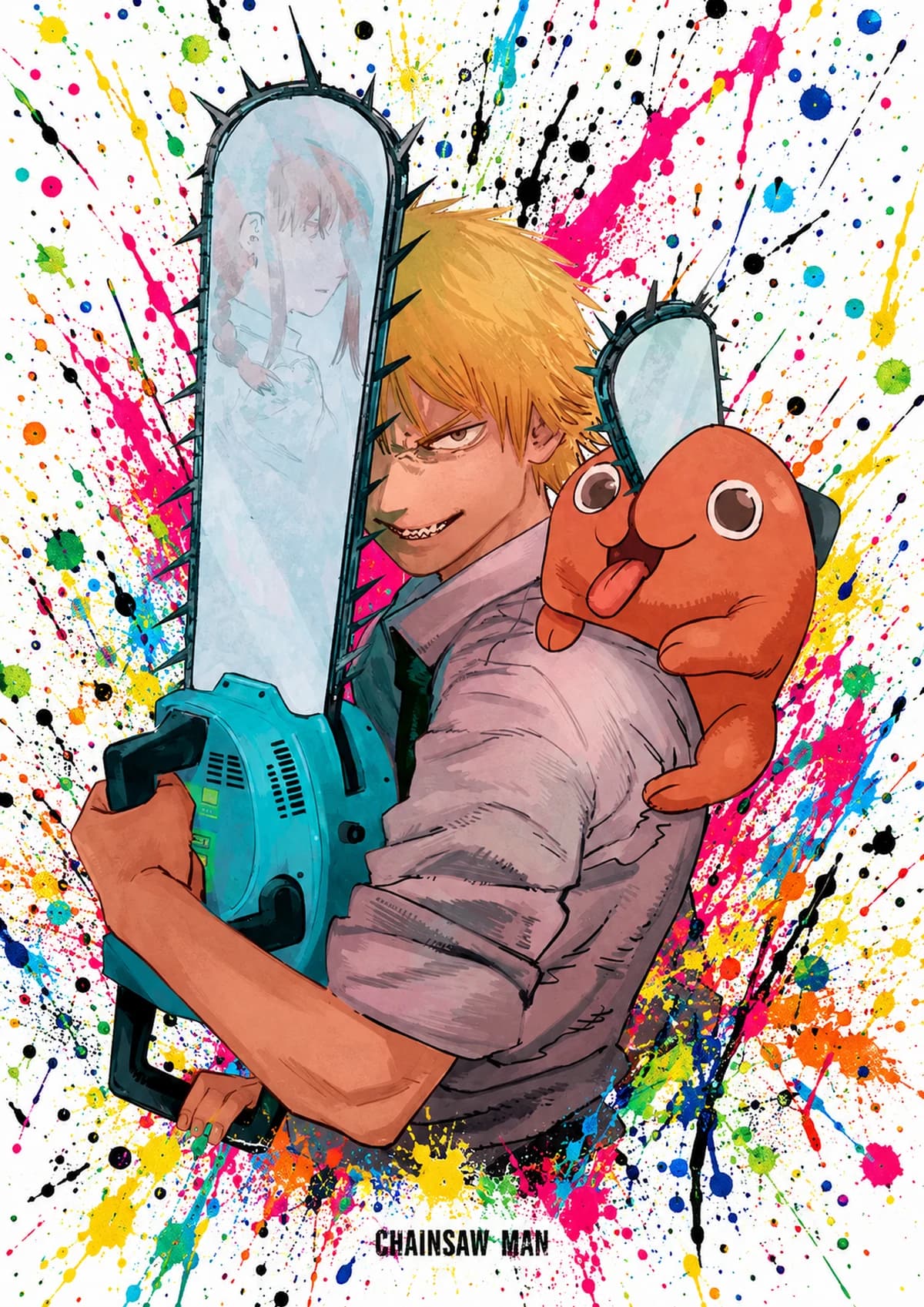 Quadro decorativo Chainsaw Man 02