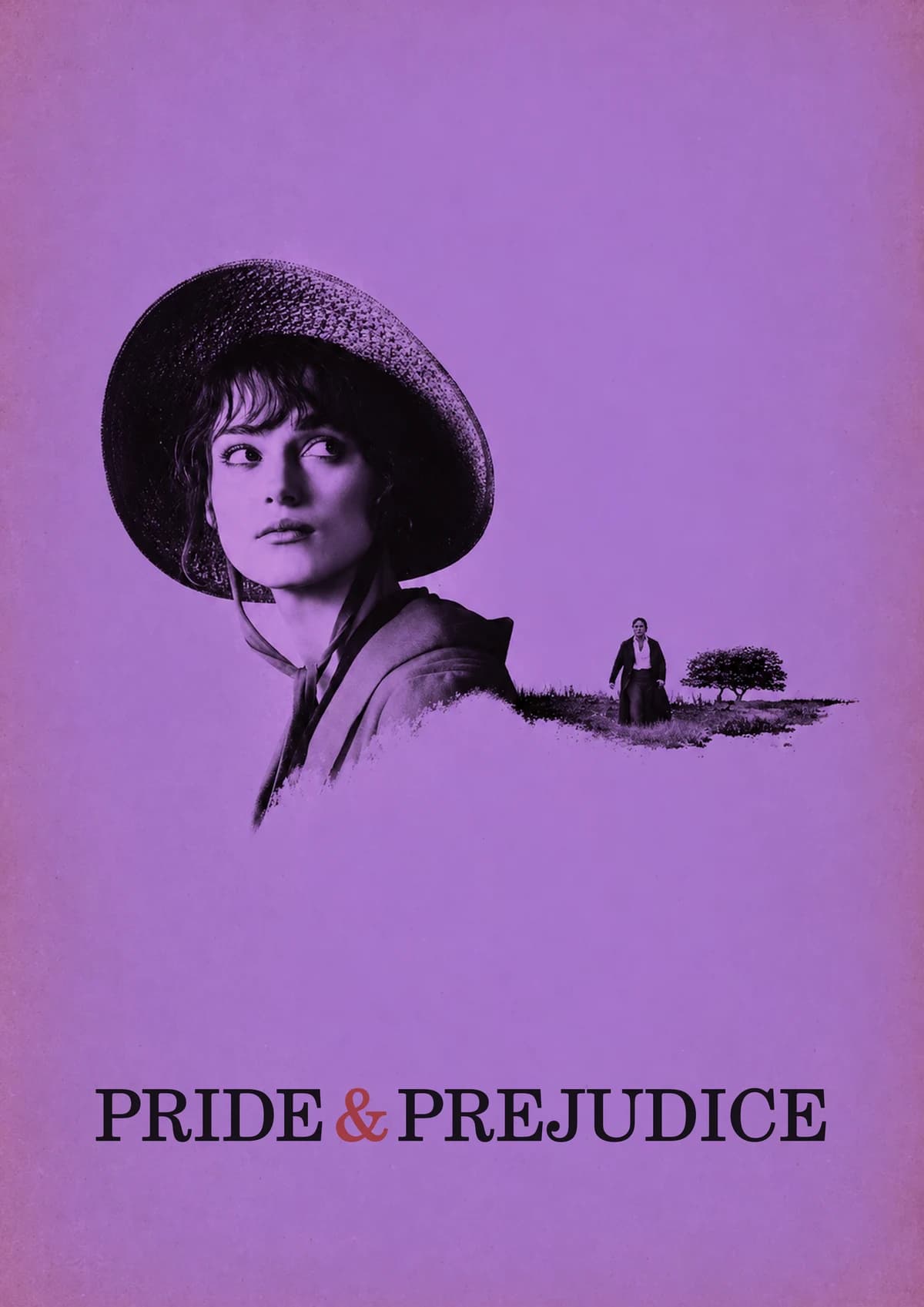 Quadro decorativo Pride Prejudice Lilas