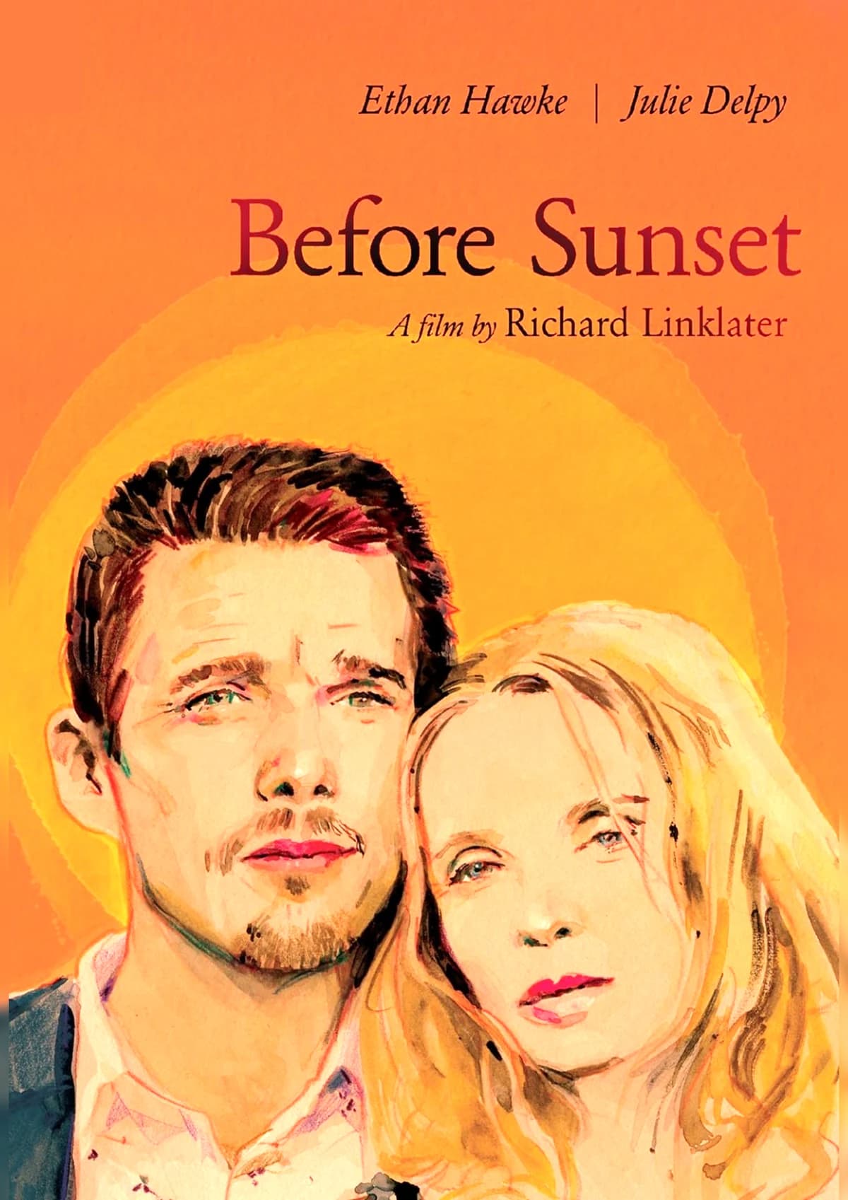 Quadro decorativo Before Sunset Illustrated