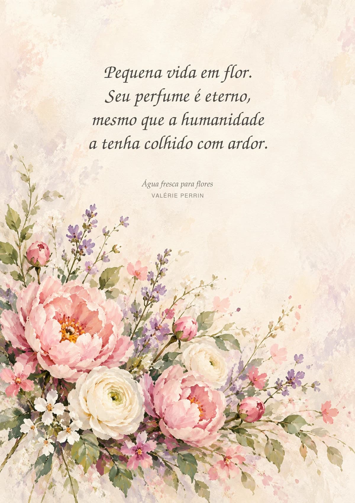 Quadro decorativo Vida Em Flor