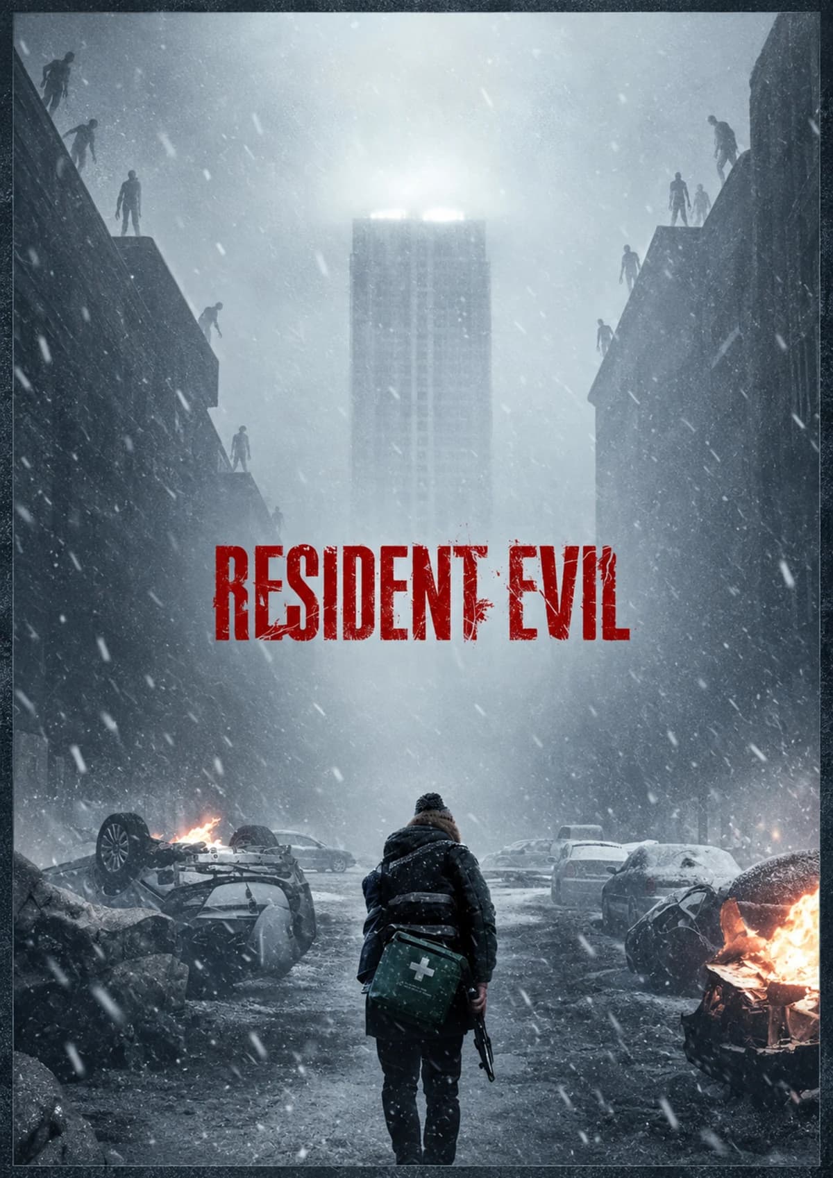 Quadro Decorativo Resident Evil Cidade