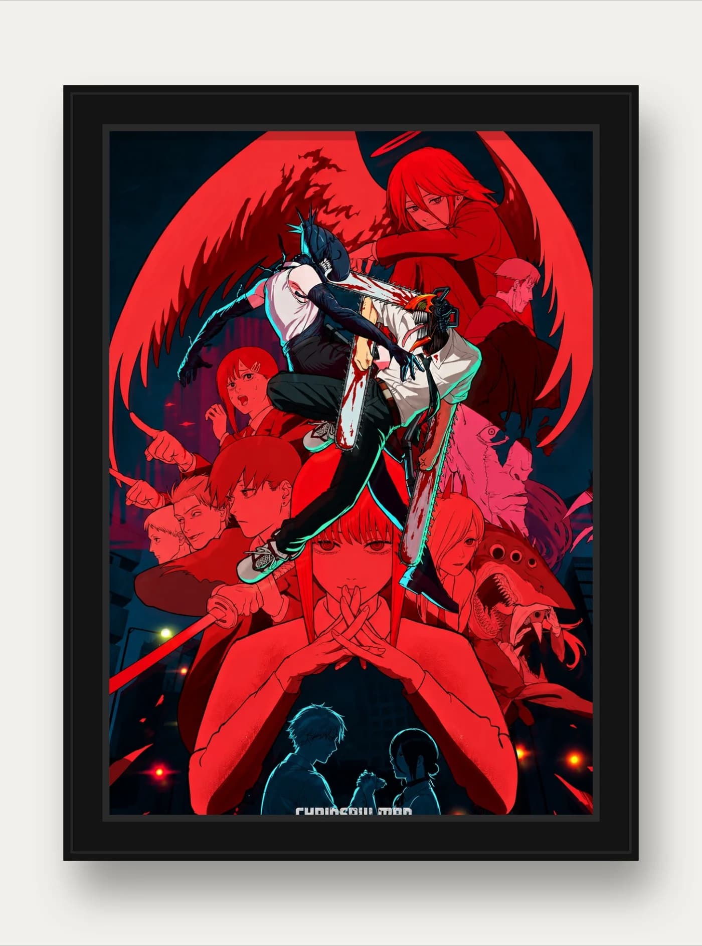 Quadro decorativo Chainsaw Man 01