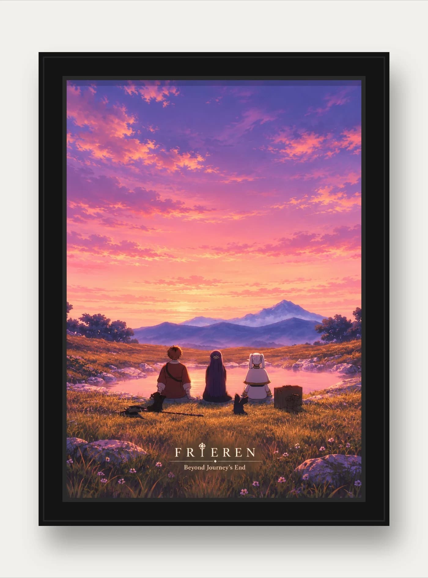 Quadro decorativo Frieren Paisagem