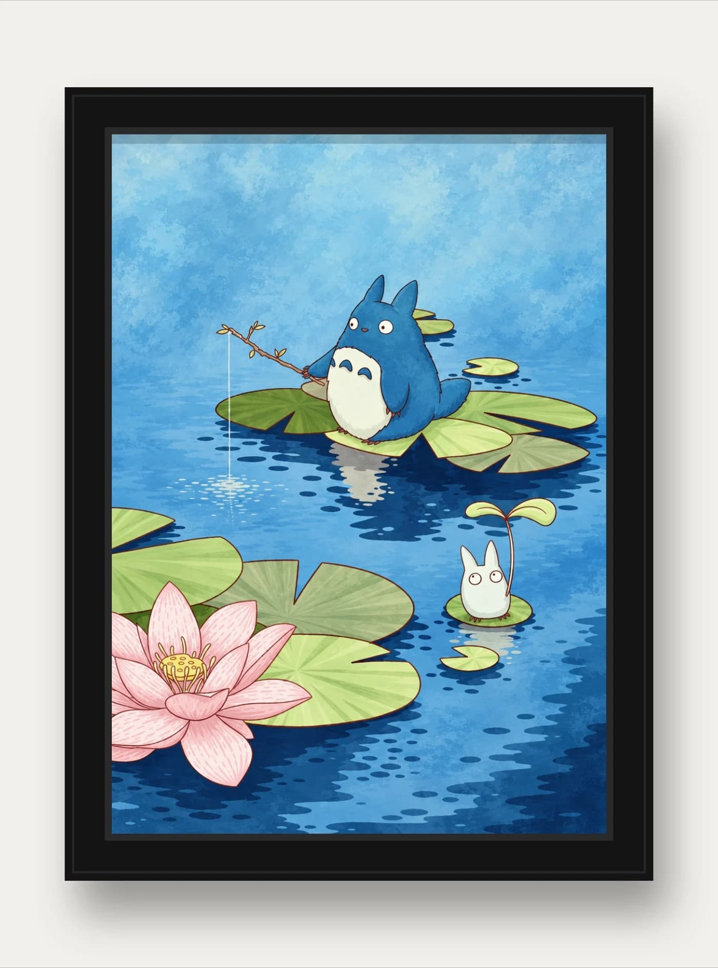 Quadro decorativo My Neighbor Totoro - Lago