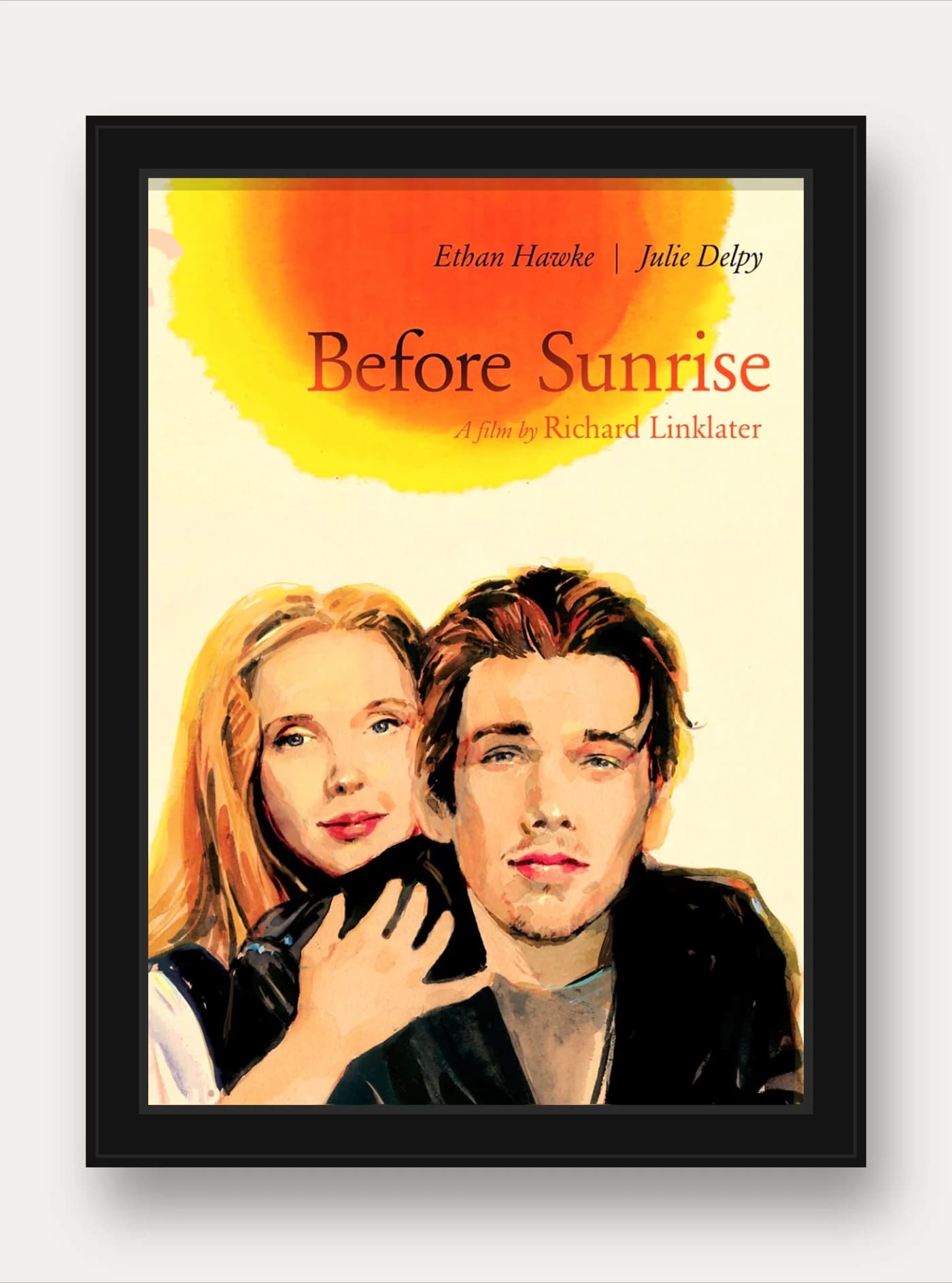 Quadro decorativo Before Sunrise Illustrated
