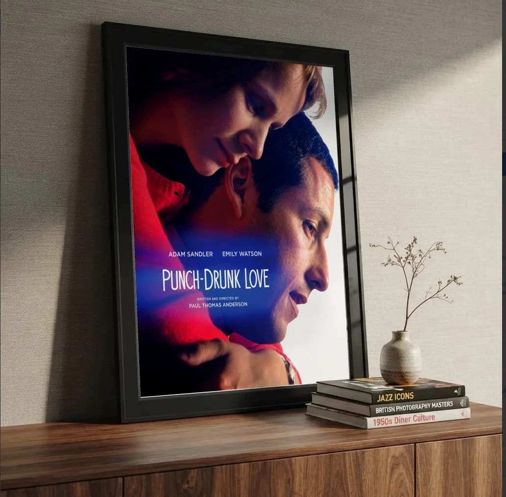 Quadro decorativo Punch Drunk Love na estante