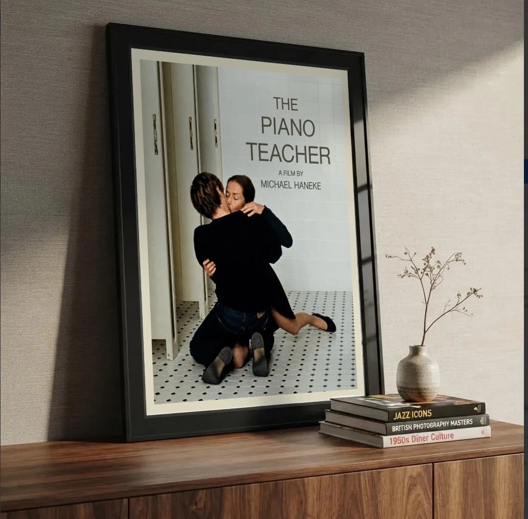 Quadro decorativo The Piano Teacher na estante