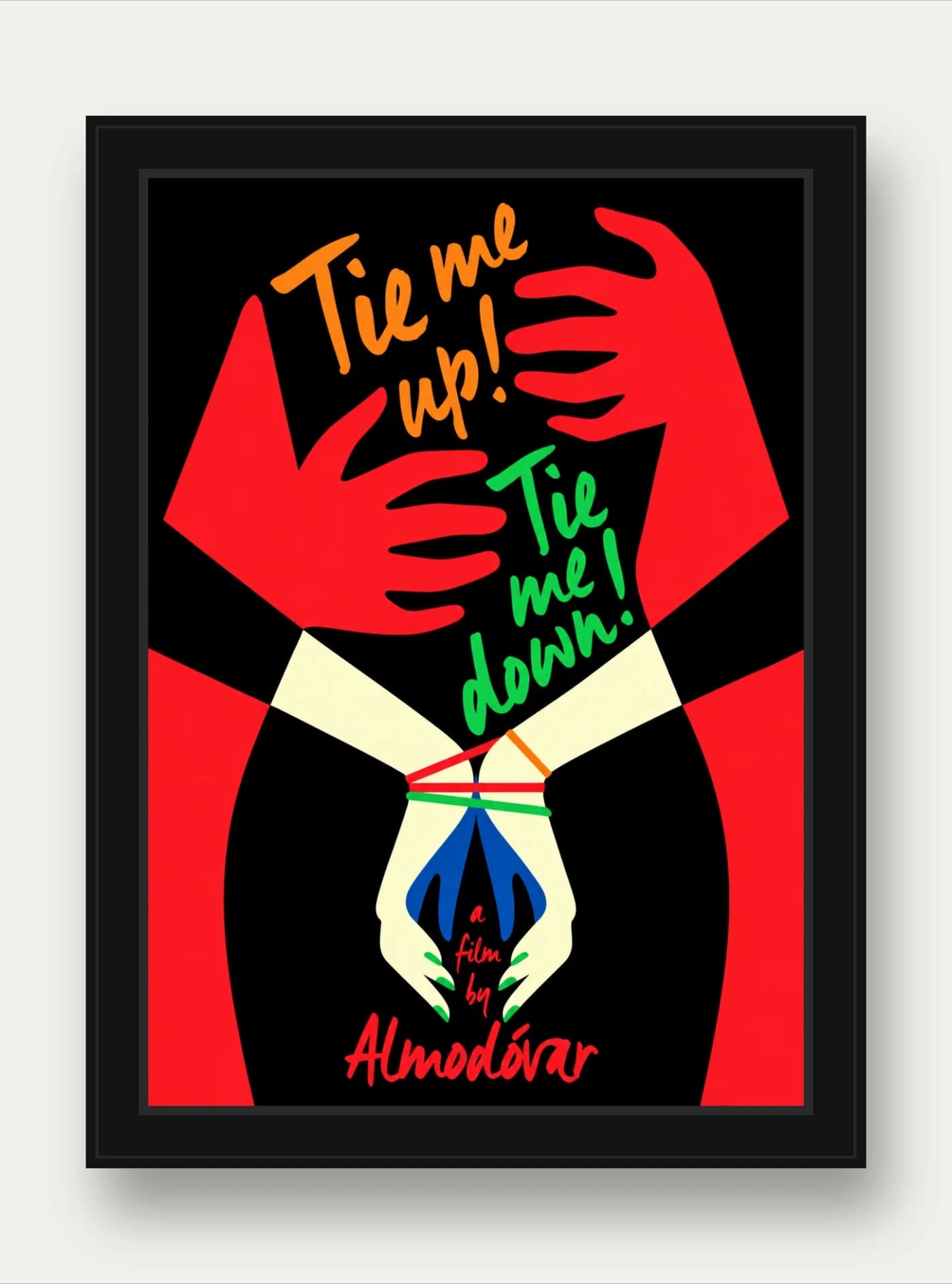 Quadro decorativo Tie Me Up Tie Me Down