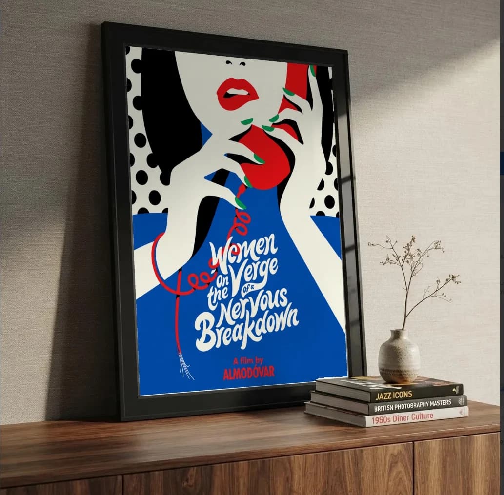 Quadro decorativo Women on the Verge na estante