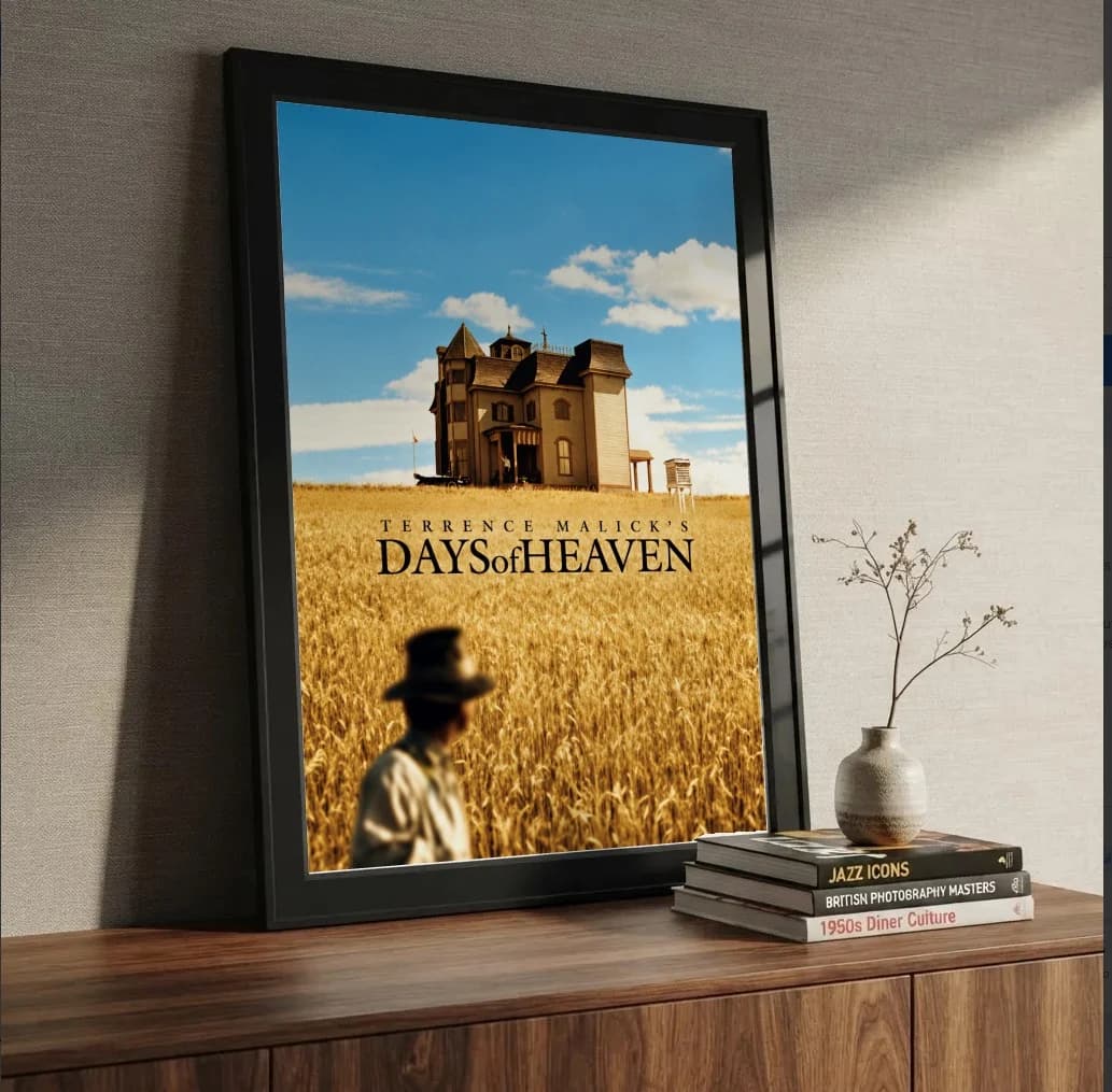 Quadro decorativo Days of Heaven na estante