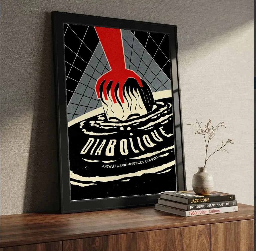 Quadro decorativo Diabolique na estante
