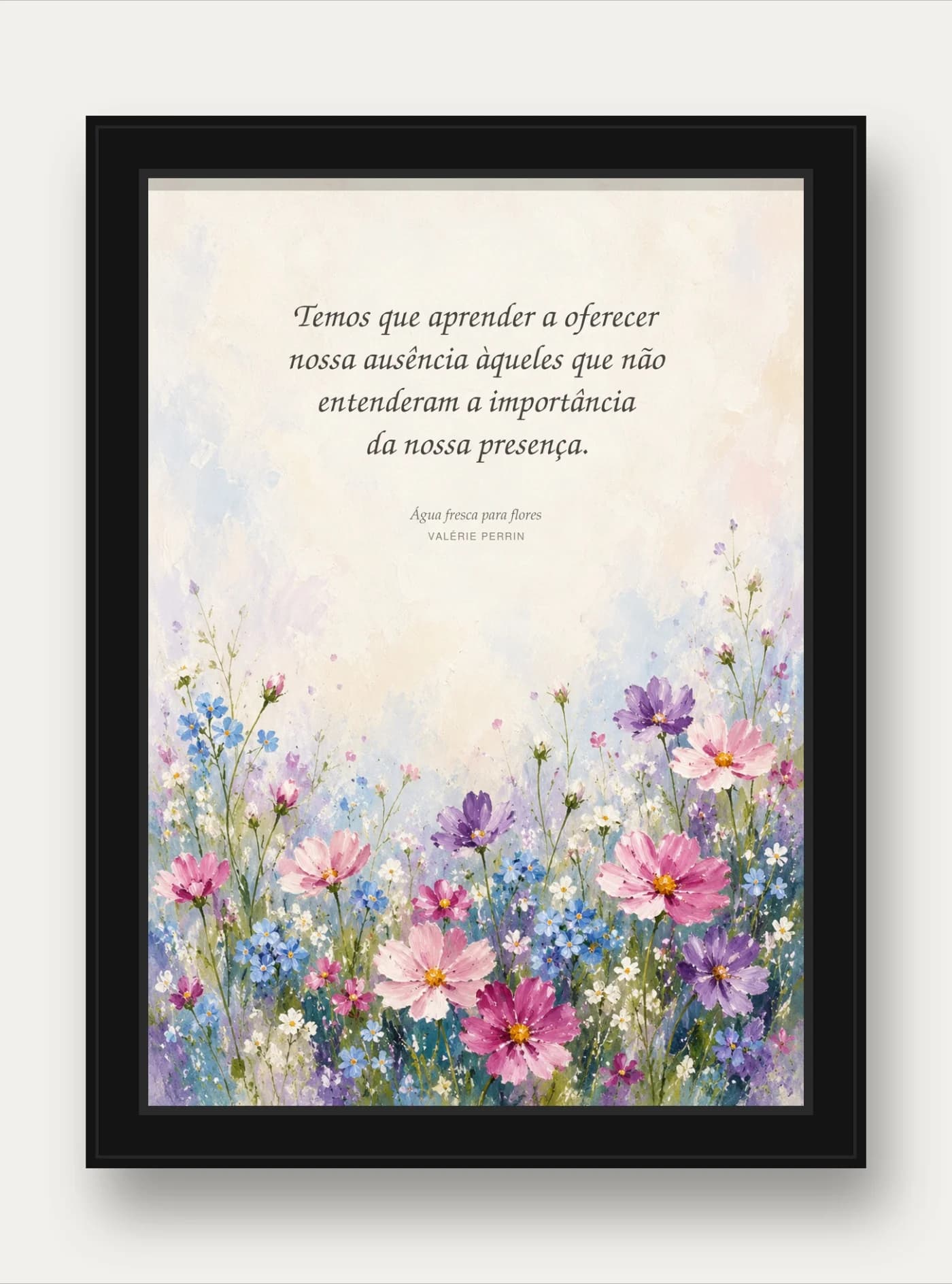 Quadro decorativo Ausencia