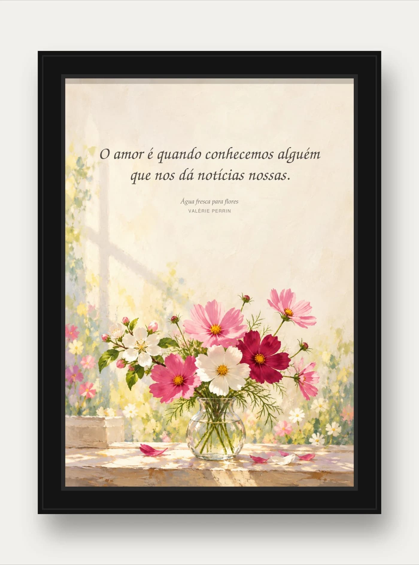 Quadro decorativo O Amor