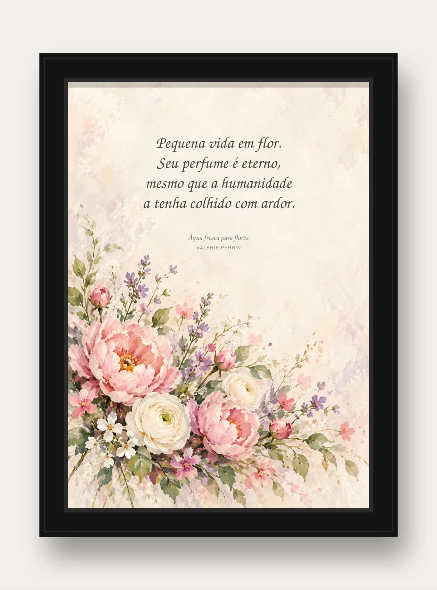 Quadro decorativo Vida Em Flor