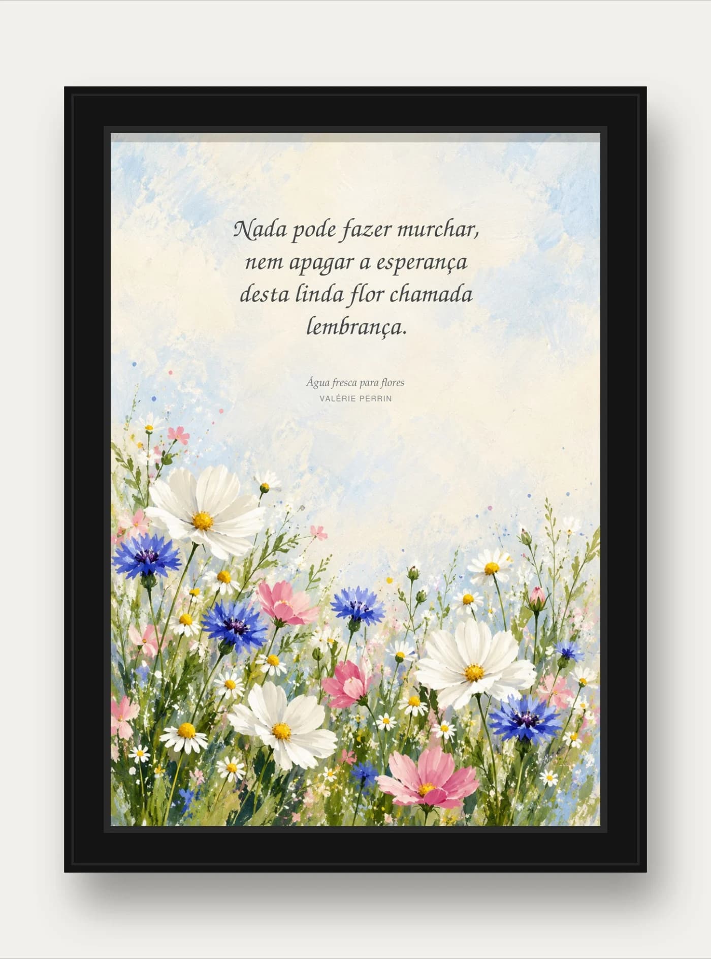Quadro decorativo Lembranca