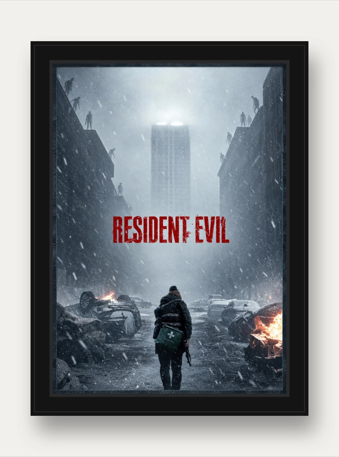 Quadro decorativo Resident Evil Cidade