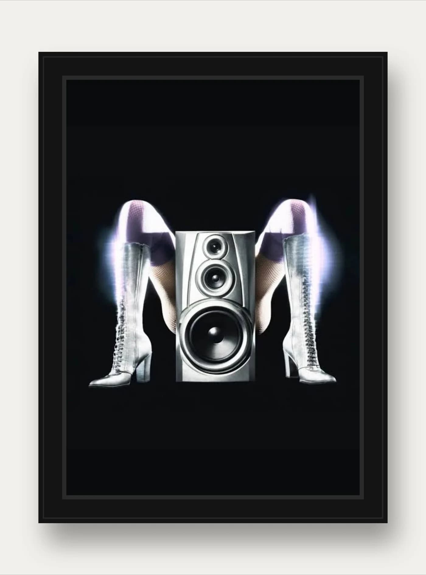 Quadro decorativo Speaker Boots