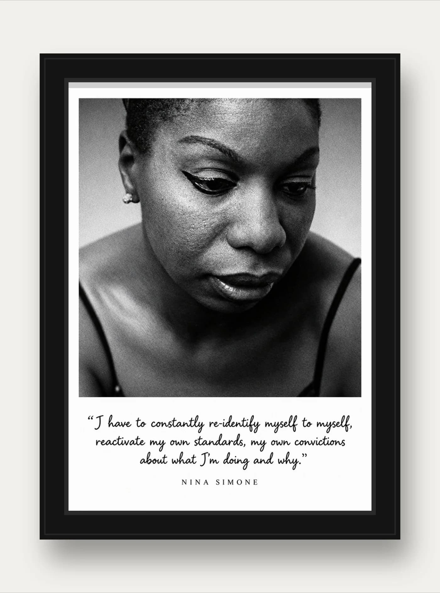 Quadro decorativo Nina Simone